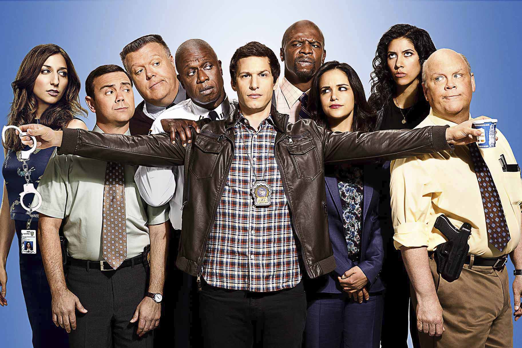 brooklyn nine nine cast group